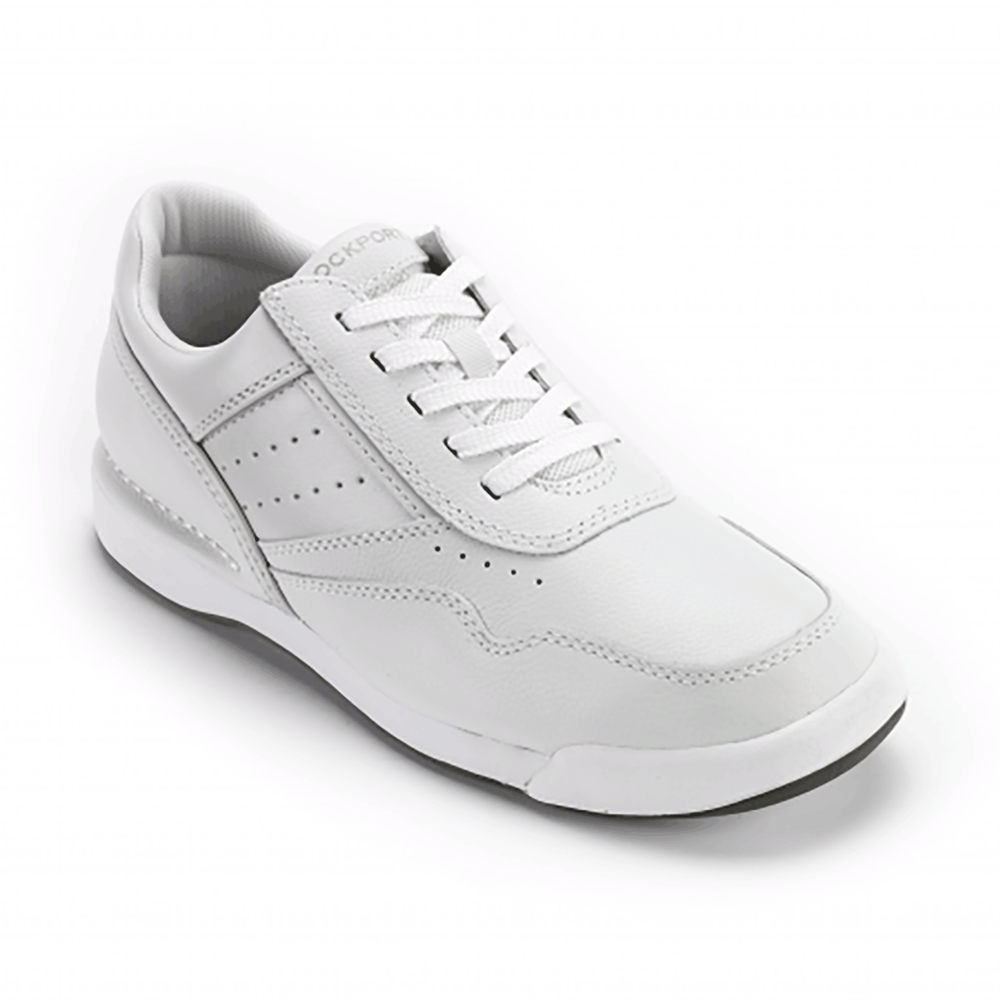 Zapatillas Rockport Hombre Mexico - M7100 Prowalker Blancos - GHBWP7145